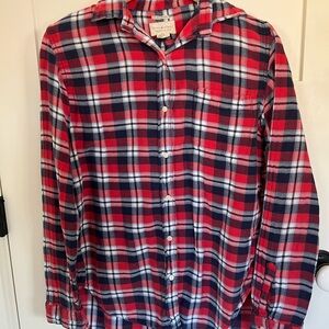 Denim & Supply Ralph Lauren Red and Blue Flannel Shirt